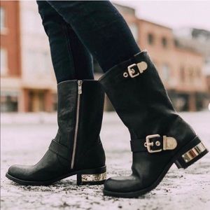 Vince Camuto Winchell Moto Boots